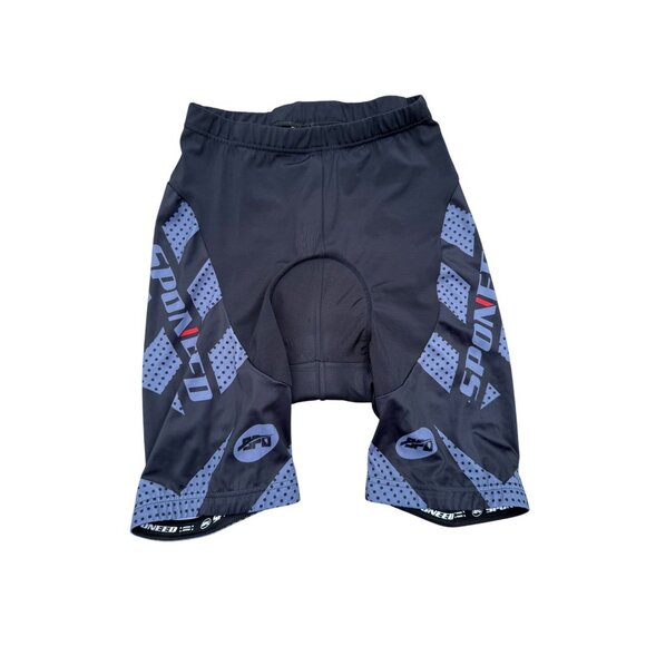 Sponeed Mens Cycling Shorts Black/Gray XL Padded Lightweight Moisture-Wicking Pr - Picture 1 of 6